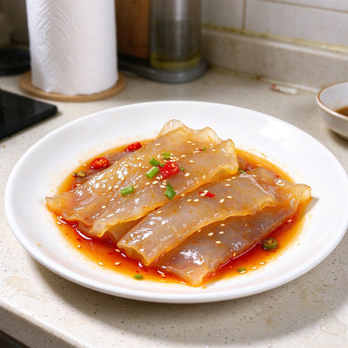 Fresh Chilled Jellyfish Salad Slices