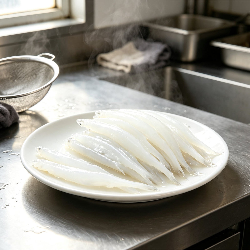 Fresh Small Translucent Icefish Whitebait