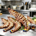 Fresh Large Striped Tiger Prawns
